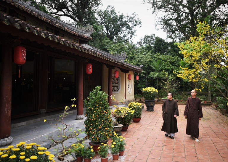 Tet celebrated in pagodas in the ancient capital of Hue