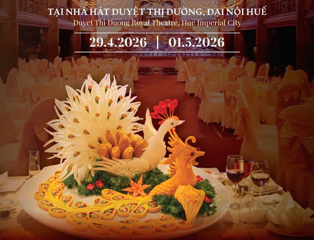 Đến Huế cuối tháng 4, đầu tháng 5 để không bỏ lỡ chương trình “Dạ yến Hoàng cung”