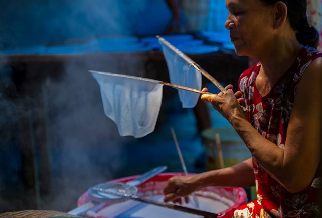 Làng nghề bánh tráng Lựu Bảo