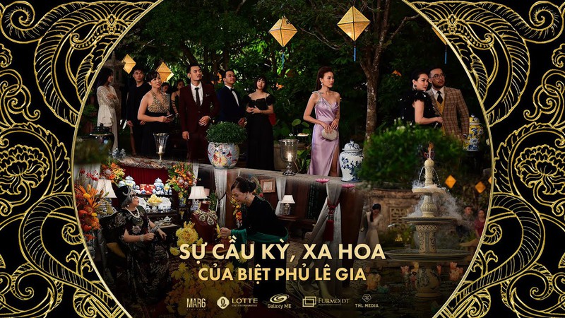 Choáng vẻ xa hoa biệt phủ trong 'Gái già lắm chiêu 3'